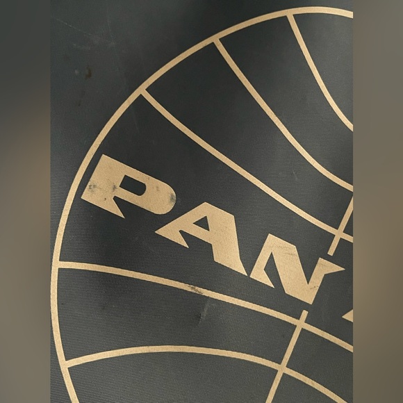 Vintage Pan Am Blue Toiletry Travel Bag Pan-Am - Picture 4 of 9